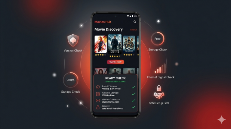 Movies Hub APK Requirements