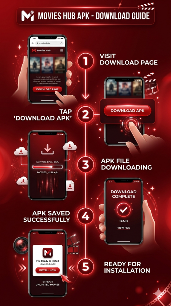 Movies Hub APK download Guide 