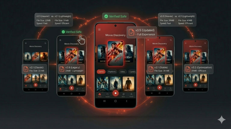 Movies Hub APK Old Versions
