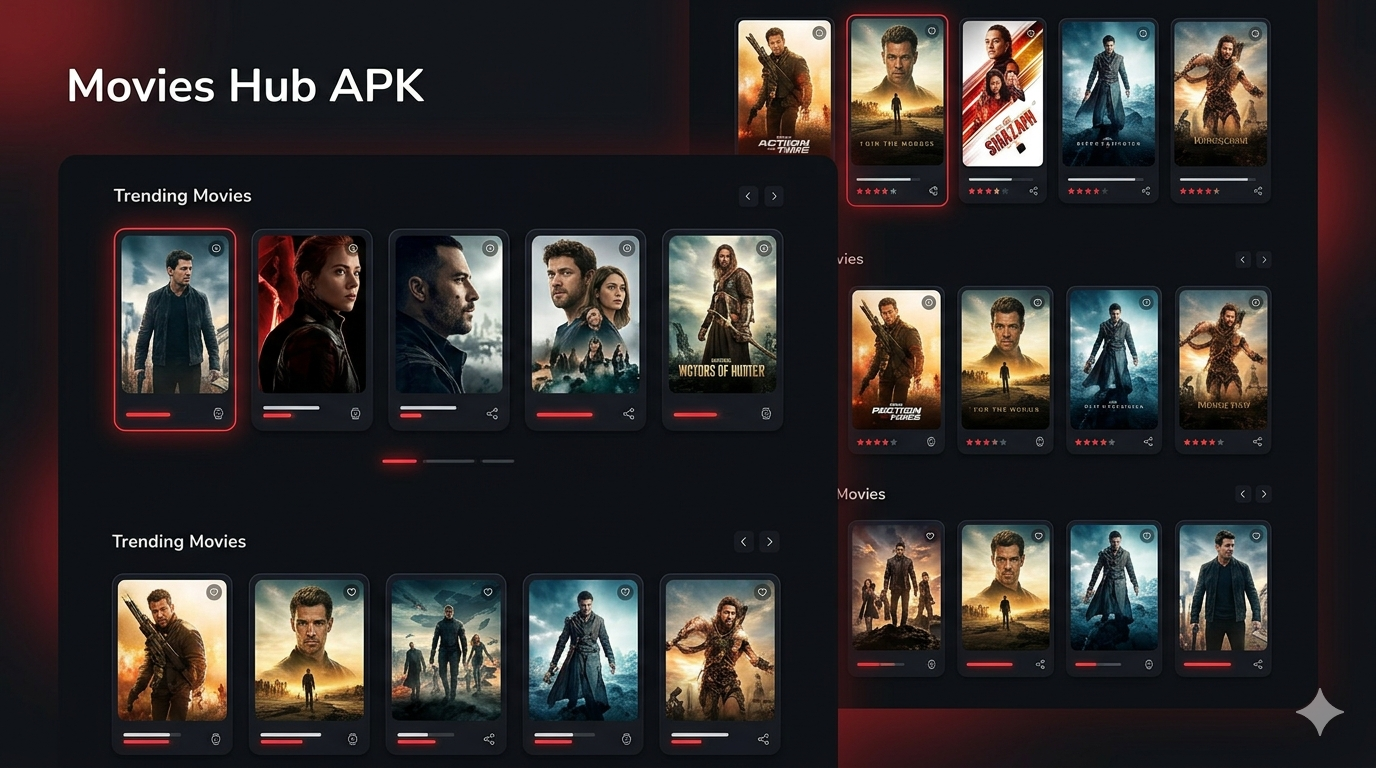 Movies Hub APK trending movies