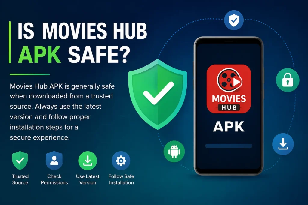 is movies hub apk safe image 1